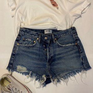 AGOLDE Parker Denim Short "Swapmeet Dark"